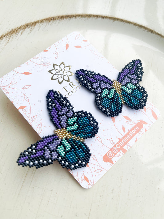 Aretes mariposas