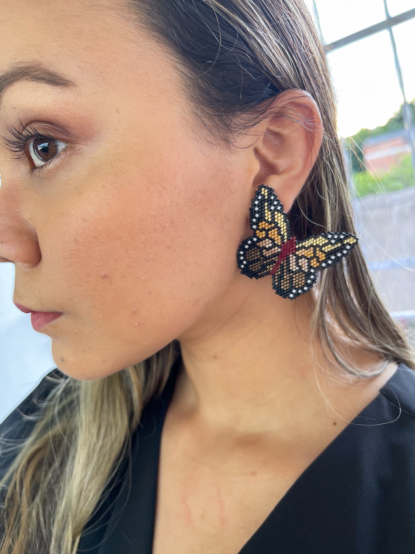 Aretes mariposas