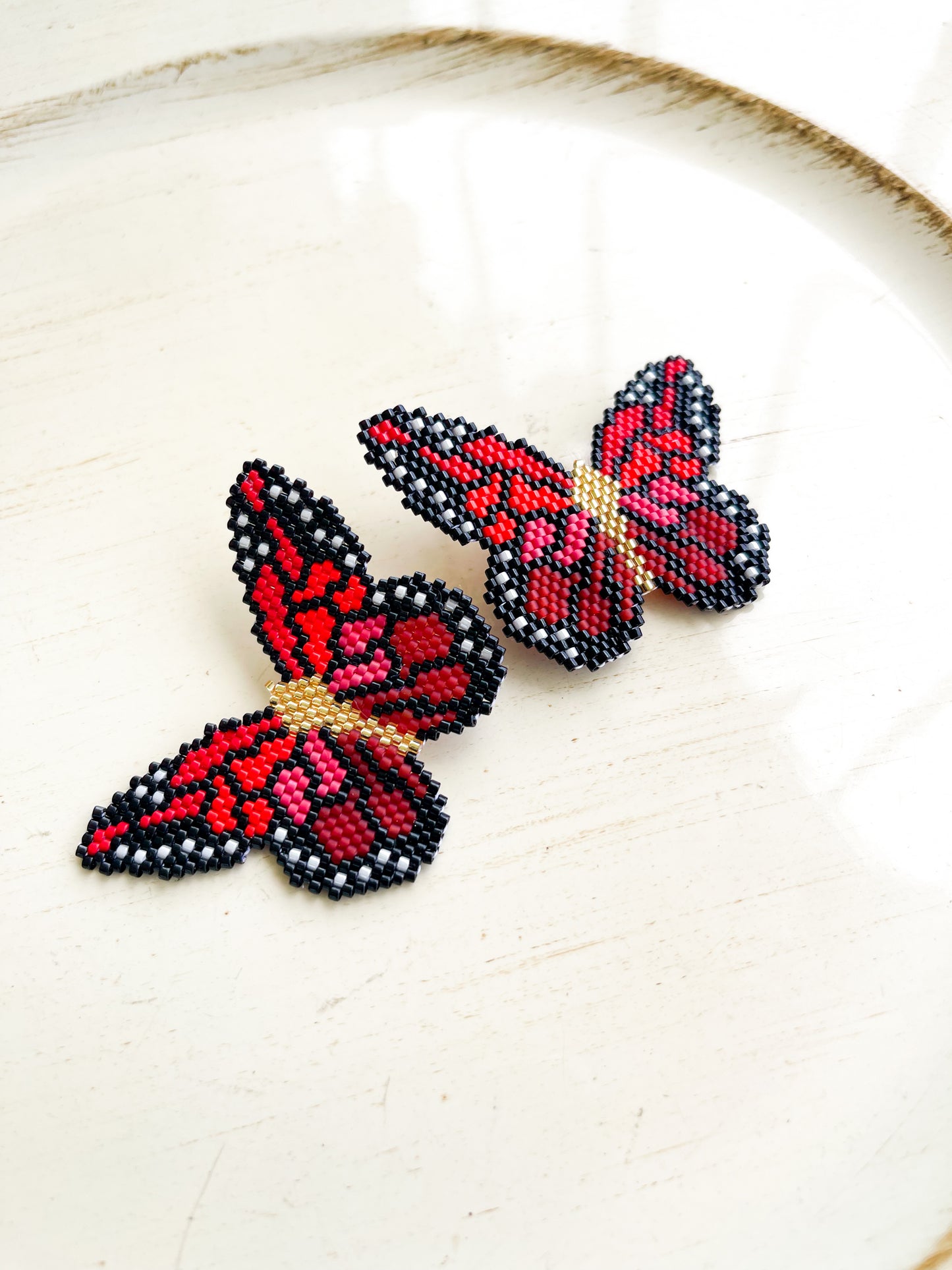 Aretes mariposas