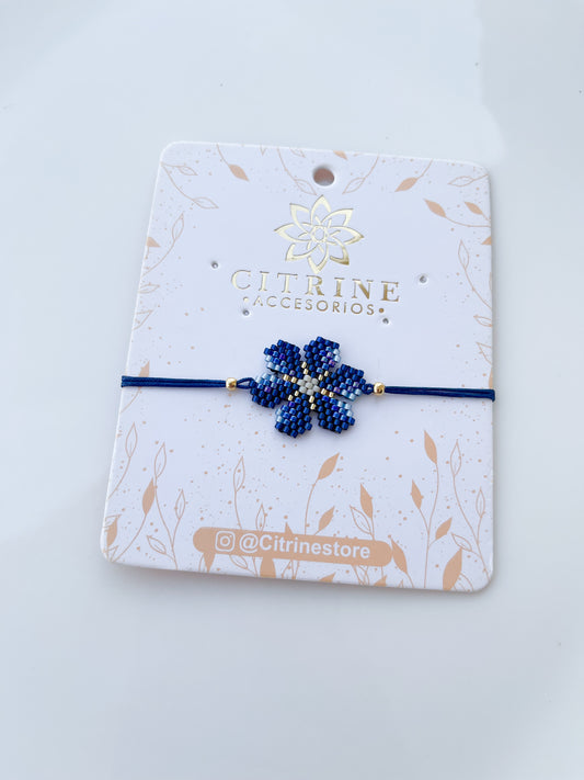 Pulsera flor Miyuki