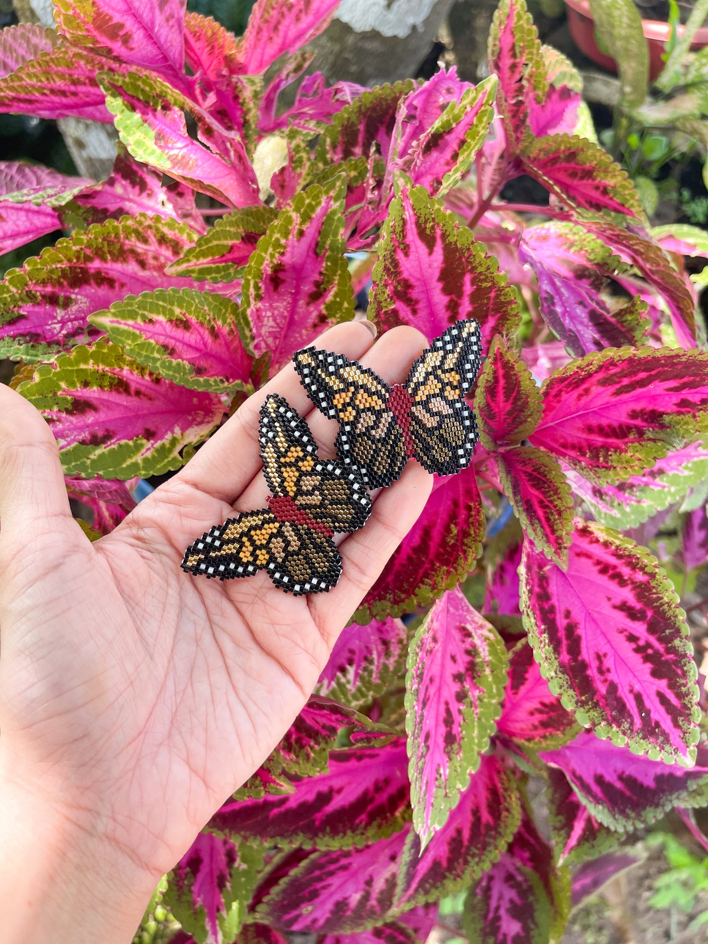 Aretes mariposas