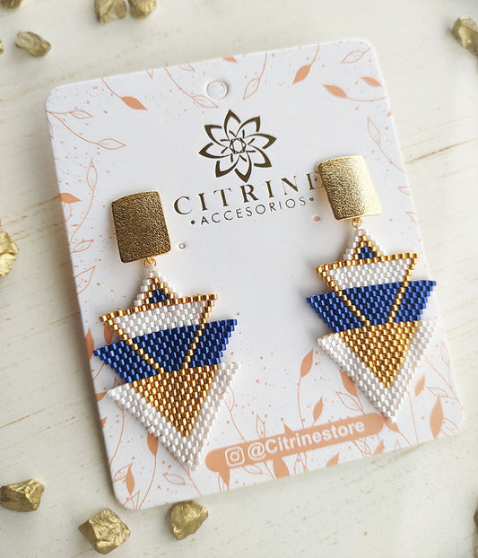 Aretes Navy