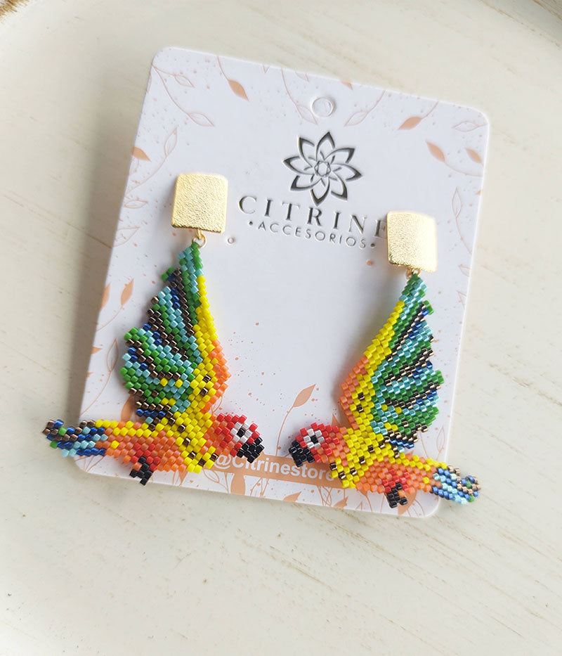 Aretes pajaros