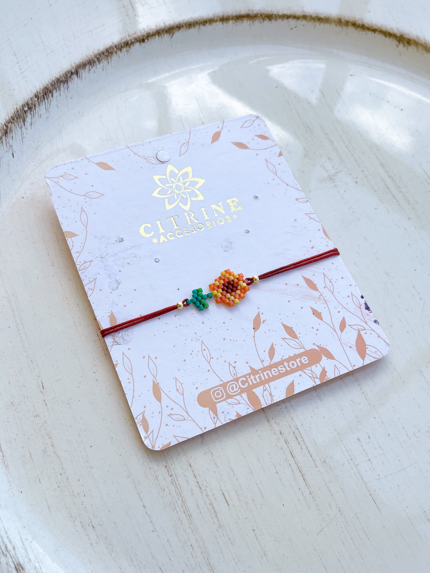 Pulsera girasol