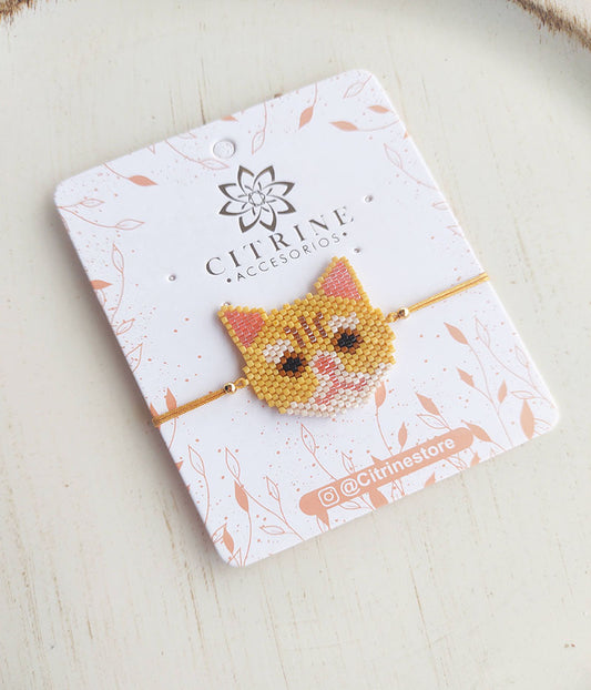 Pulsera gato angora