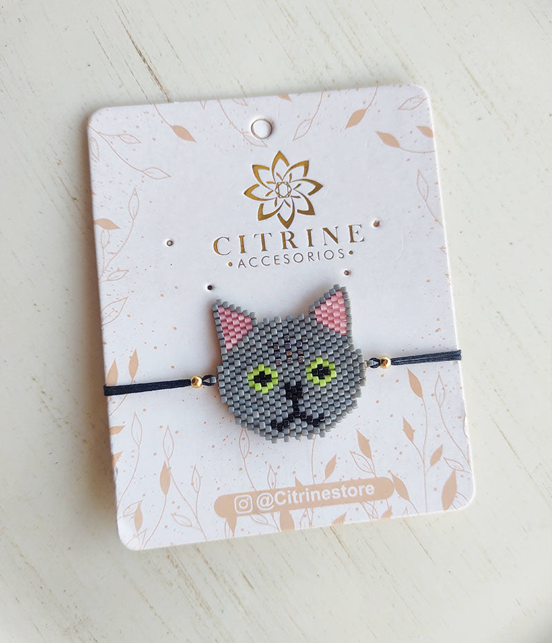 Pulsera gato angora