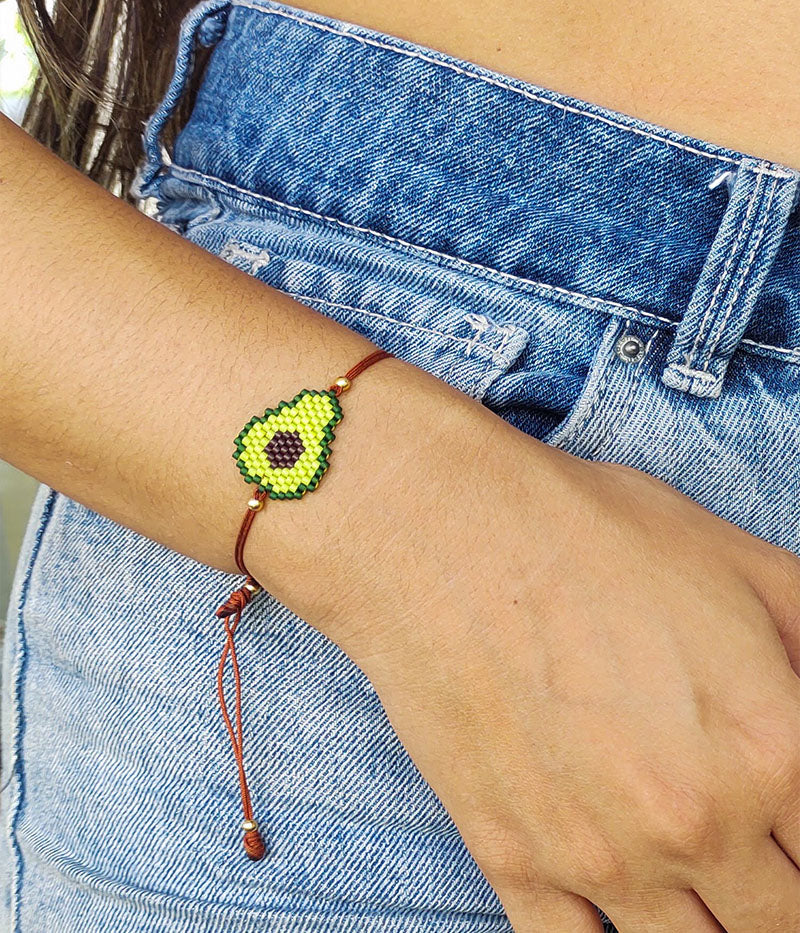 Pulsera aguacate